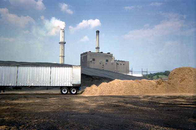 Joseph C. McNeil Generating Station in Burlington, Vermont (a biomass gasifier that operates on wood chips)