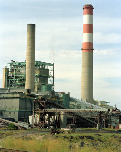 Cherokee Generating Station, a coal-powered plant in Denver, Colorado