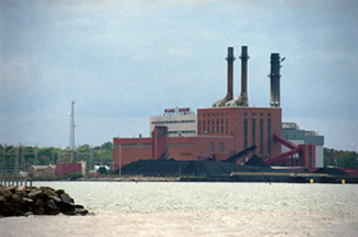 Niagara Mohawk's Dunkirk steam station in New York (soon to be set up for cofiring biomass)