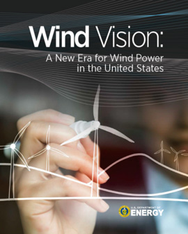 report cover: Wind Vision